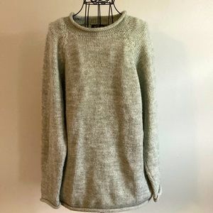 Light green Alpaca Wool sweater